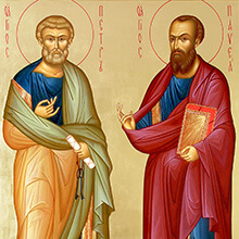 Святих Первоверховних Апостолів Петра і Павла 2020